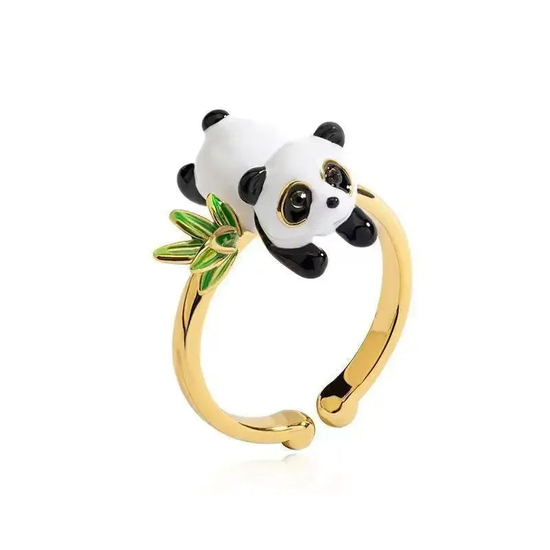 New Pokemon Litwick Dragonair 925 Silver Couple Ring Anime Fashion Cartoon Accessories Cospaly Peripherals Christmas Gifts