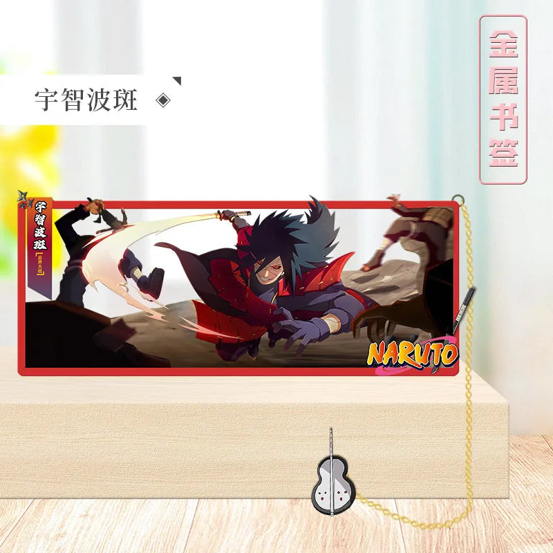 Naruto Anime Metal Bookmarks for Collectors Stylish Character Bookmark NEW