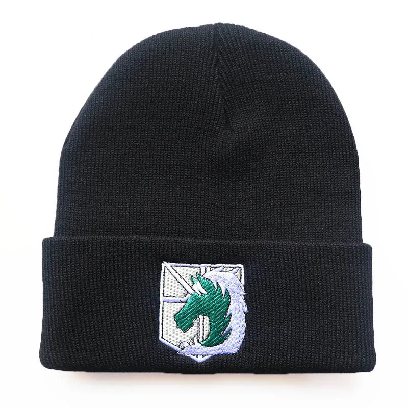 Anime Knitted Hat Cosplay Costume Accessories Autumn Winter Warm Beanies Hat Cap For Men Women Gifts
