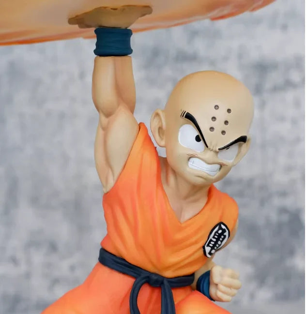 Dragon Ball Z Krillin 3D LED Night Light AA Battery Powered Anime Desk Lamp Multi-Color Touch Ambient Gaming Room Decor Gift