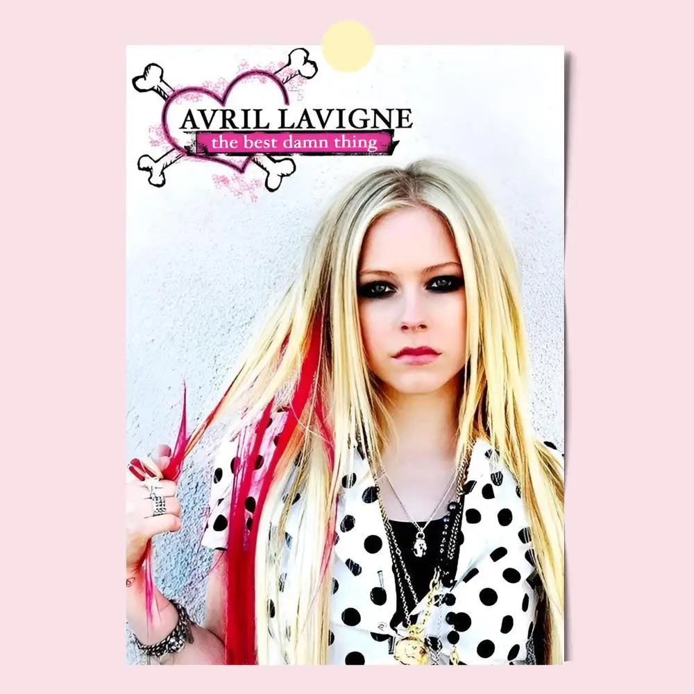 Poster HD Anime Hot Theme Singer/OST/Movie-Waterproof Self-Stick Home Decor Star Singer Avril Lavigne