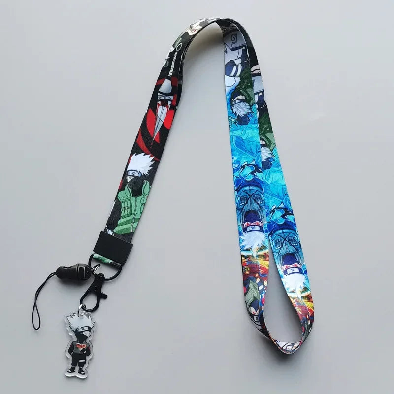NARUTO Anime Phone Strap with Neck Lanyard for Cosplayers and Fans Cute Cartoon Accessory
