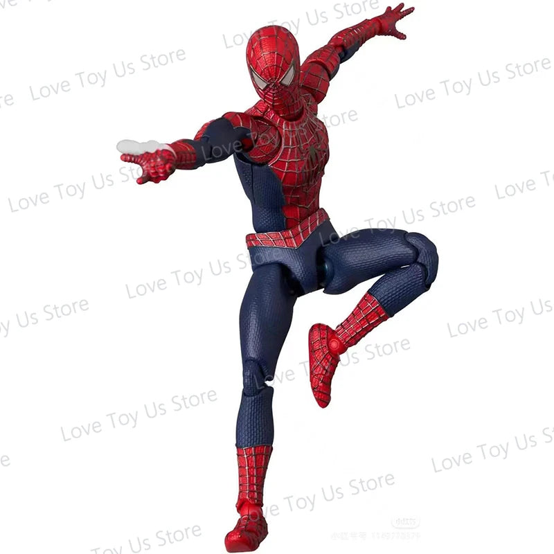 New Mafex No.241 Spider Man Toby Maguire Heroes Have No Return Friendly Neighborhood Action Figure Model Toys Collectible