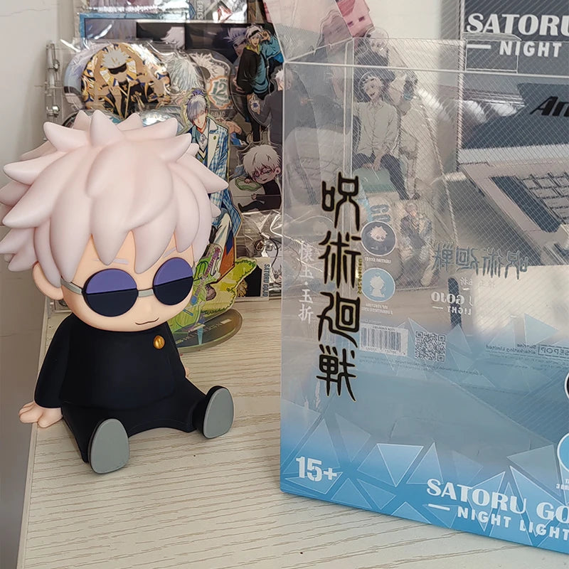 In Stock Original Sunrisepop Anime Jujutsu Kaisen Season 2 Gojo Satoru Night Light Silicone Rubber Desk Lamp Light Gifts Toy