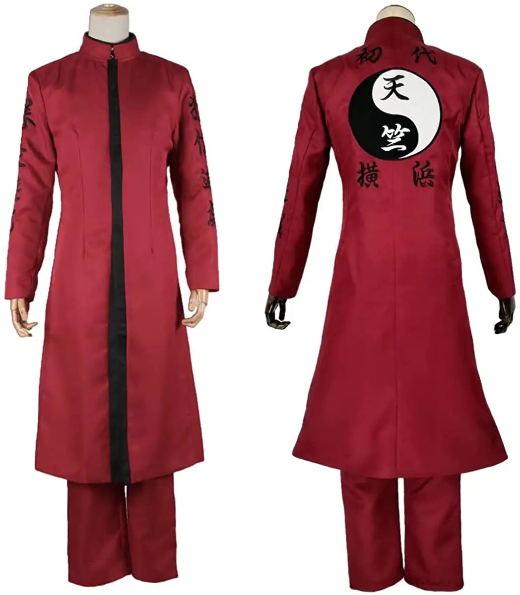 HOLOUN Tokyo Anime Izana Kurokawa Cosplay Costume Tenjiku Embroidery Characters Coat Pants 2 Versions Halloween Christmas