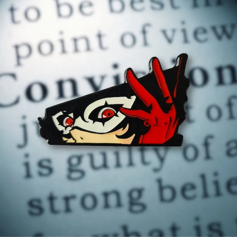 GAZE Anime Inspired Enamel Pins - Phantom Eyes