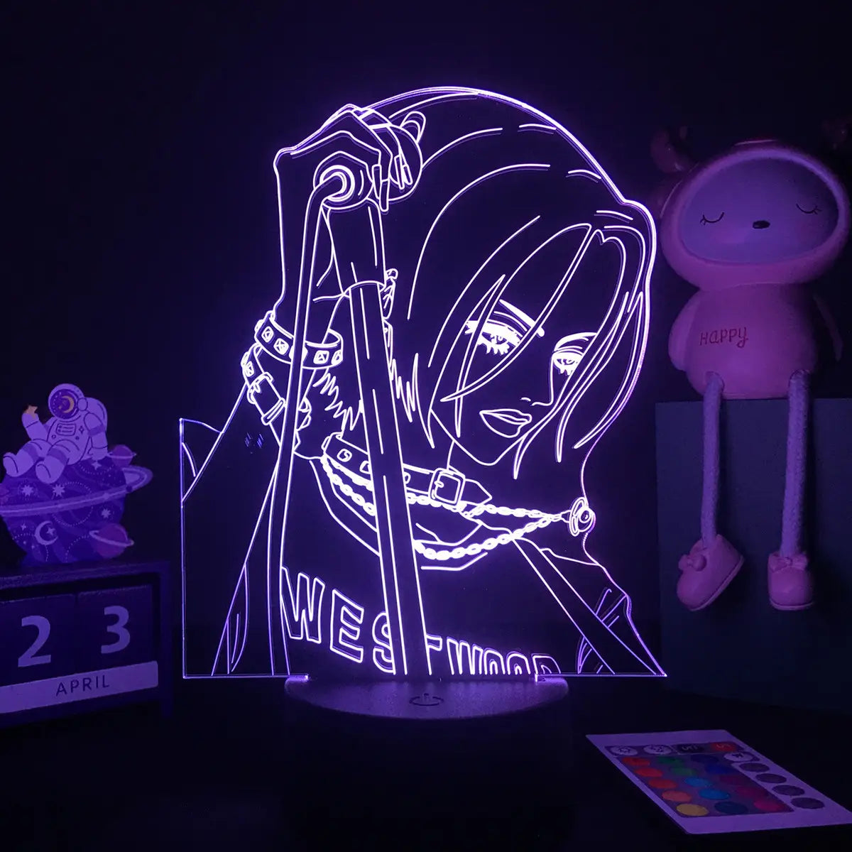 Nana Osaki 3D LED Night Light – Anime Decor