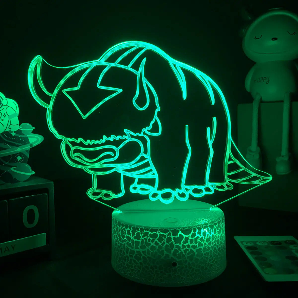 Avatar The Last Airbender Aang LED Night Light – 3D Acrylic