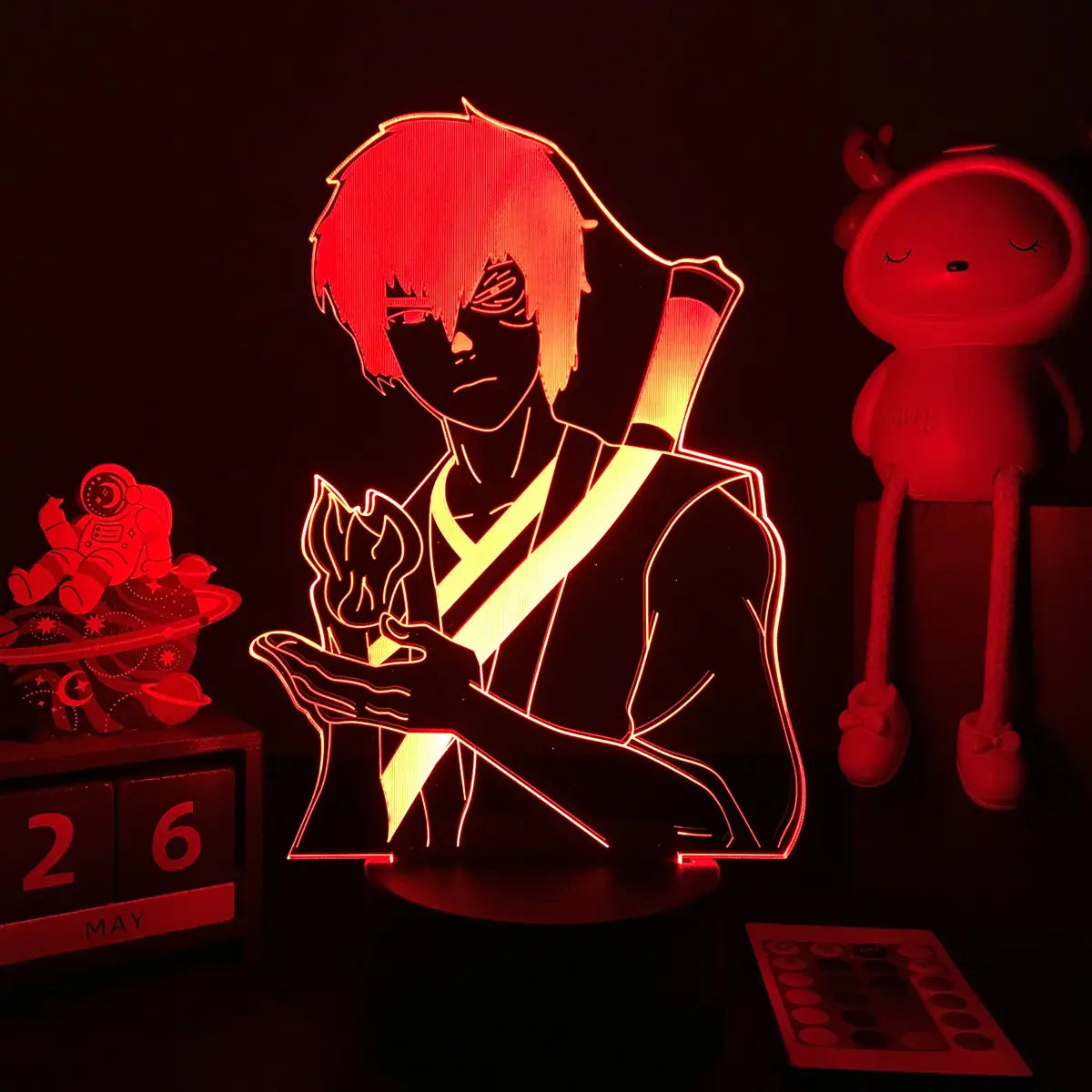 Avatar The Last Airbender Aang LED Night Light – 3D Acrylic