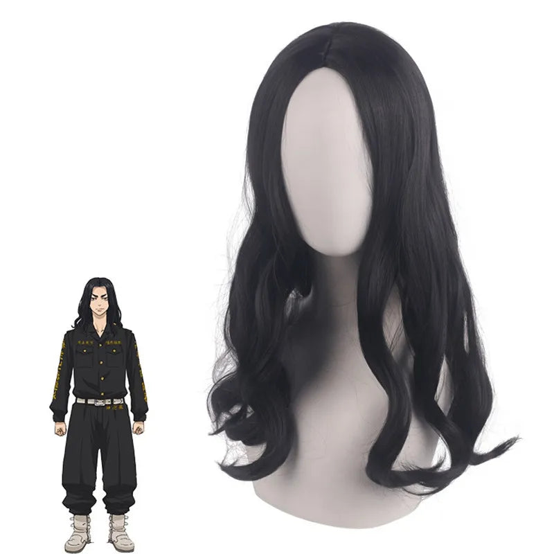 Anime Tokyo Revengers Keisuke Baji Cosplay Costume Wig tokyo avengers First Division Captain Halloween Party Role Play Outfits