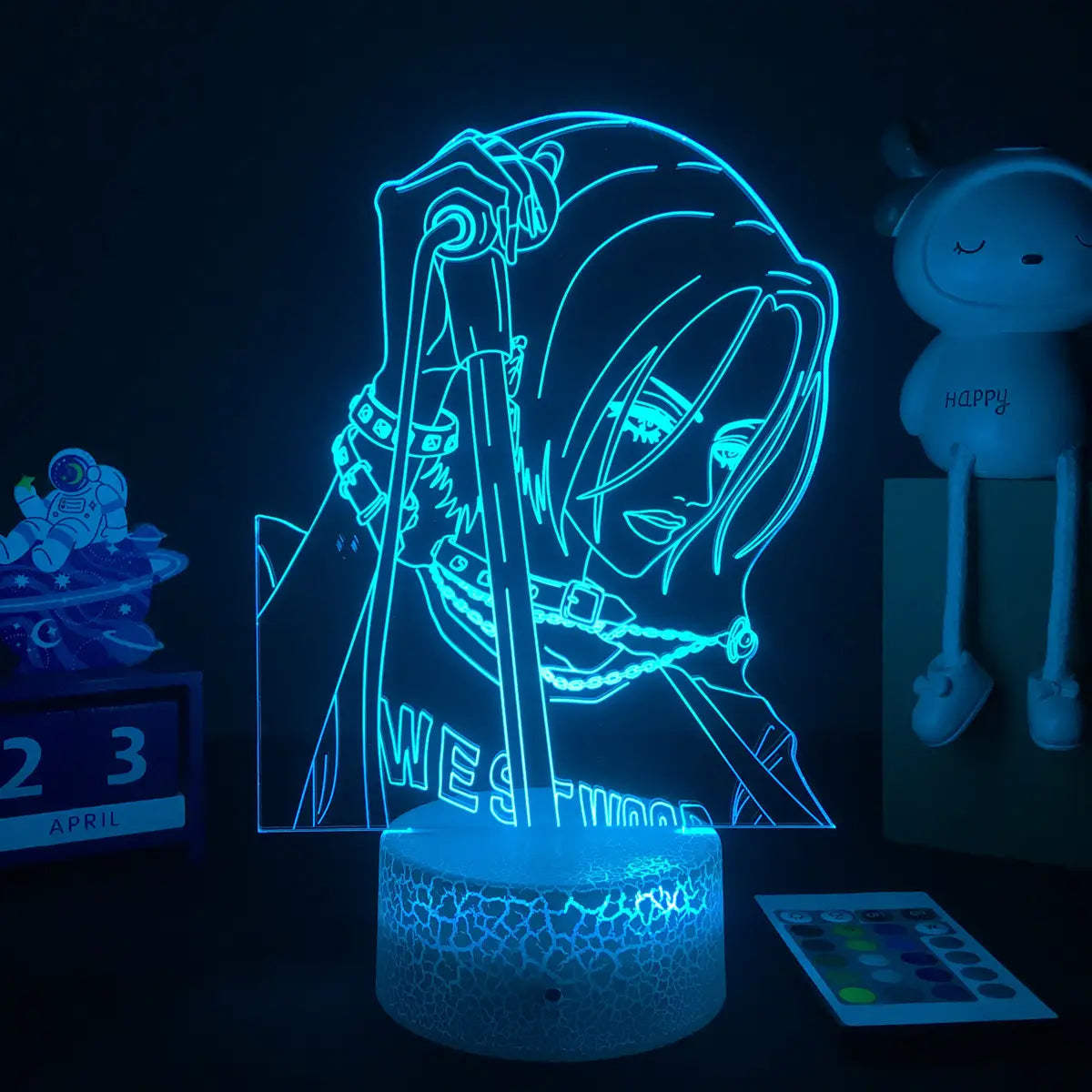 Nana Osaki 3D LED Night Light – Anime Decor