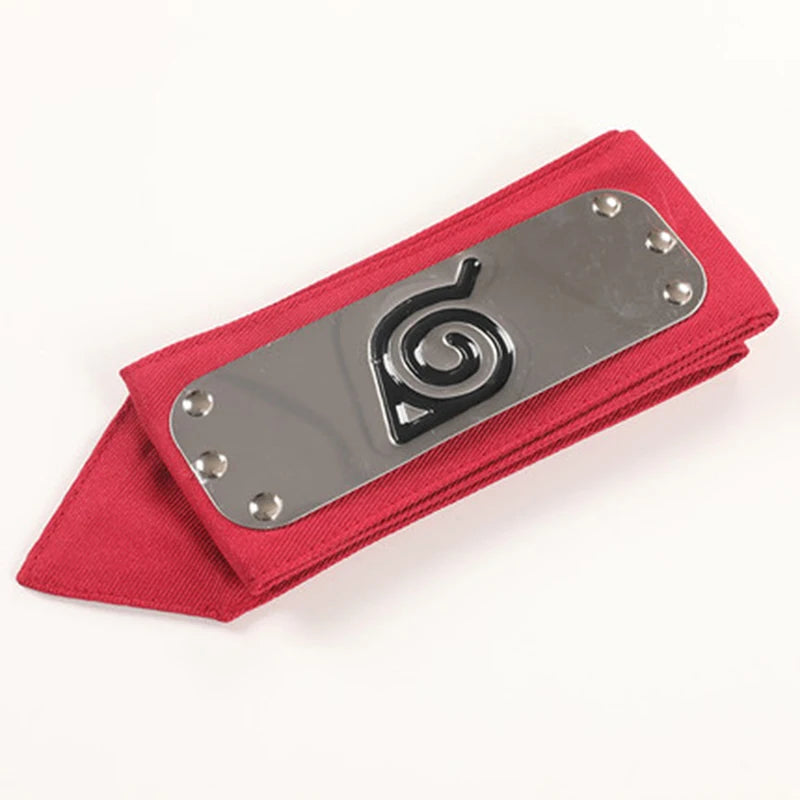 Brdwn NARUTO Itachi Sasuke Kakashi Namikaze Minato Sakura Hinata Official Authorization Cosplay Ninja Headband Hairwear