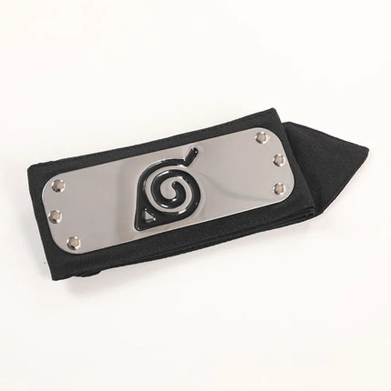 Brdwn NARUTO Itachi Sasuke Kakashi Namikaze Minato Sakura Hinata Official Authorization Cosplay Ninja Headband Hairwear