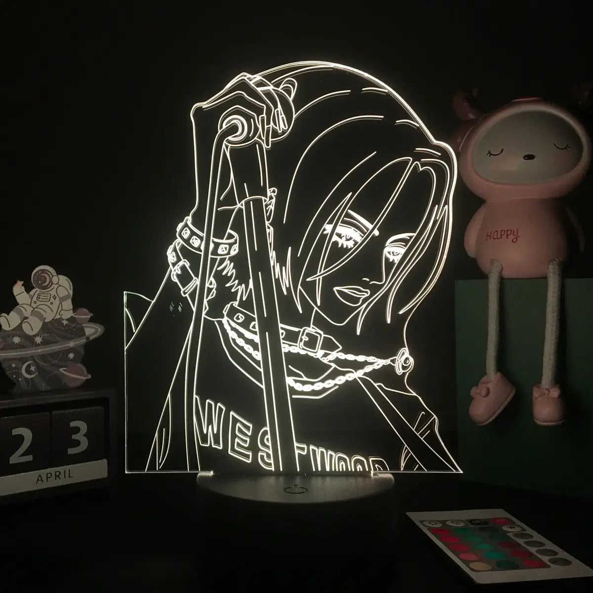 Nana Osaki 3D LED Night Light – Anime Decor