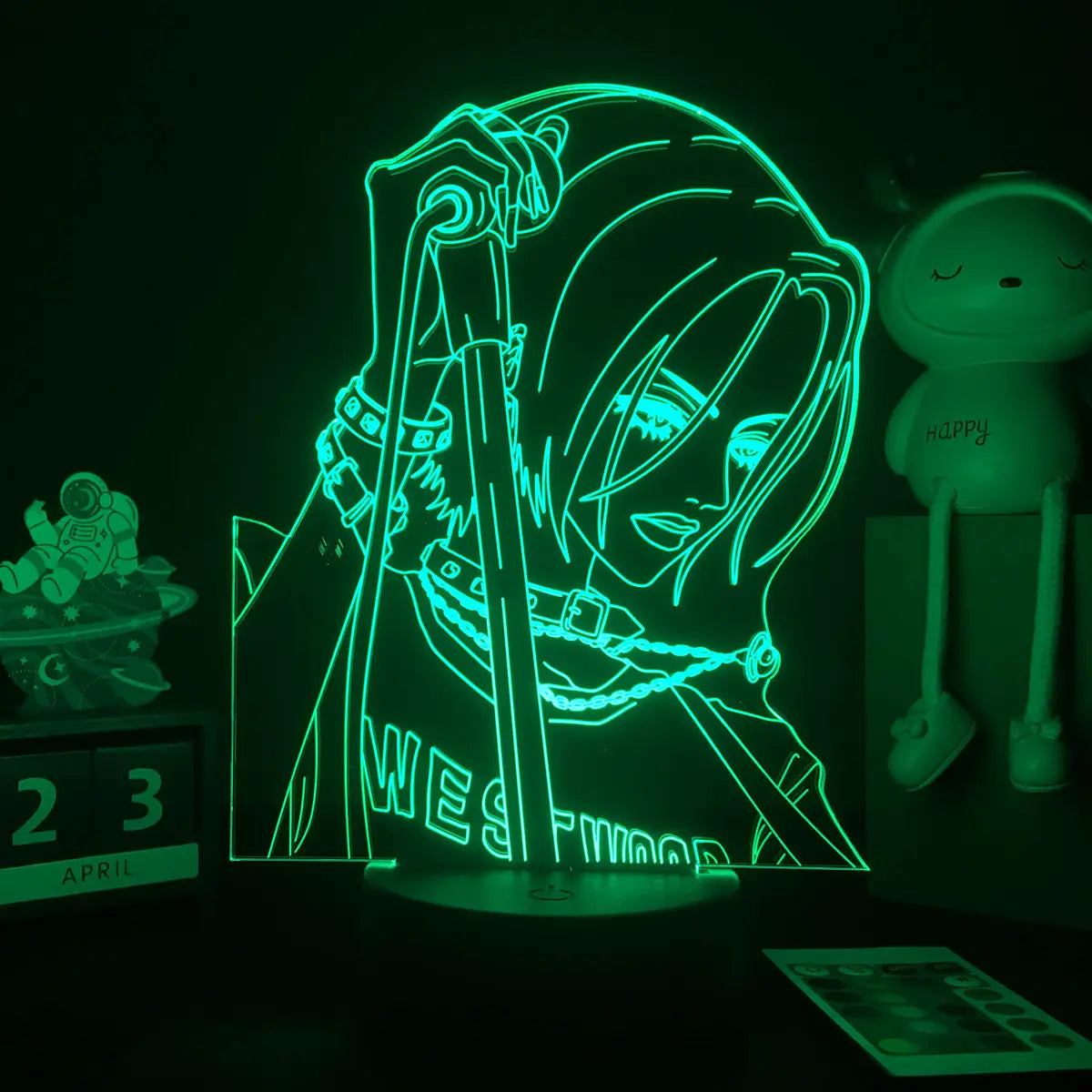 Nana Osaki 3D LED Night Light – Anime Decor