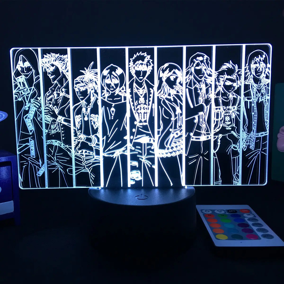 Bleach Ichigo Kurosaki LED Night Light – 3D Acrylic