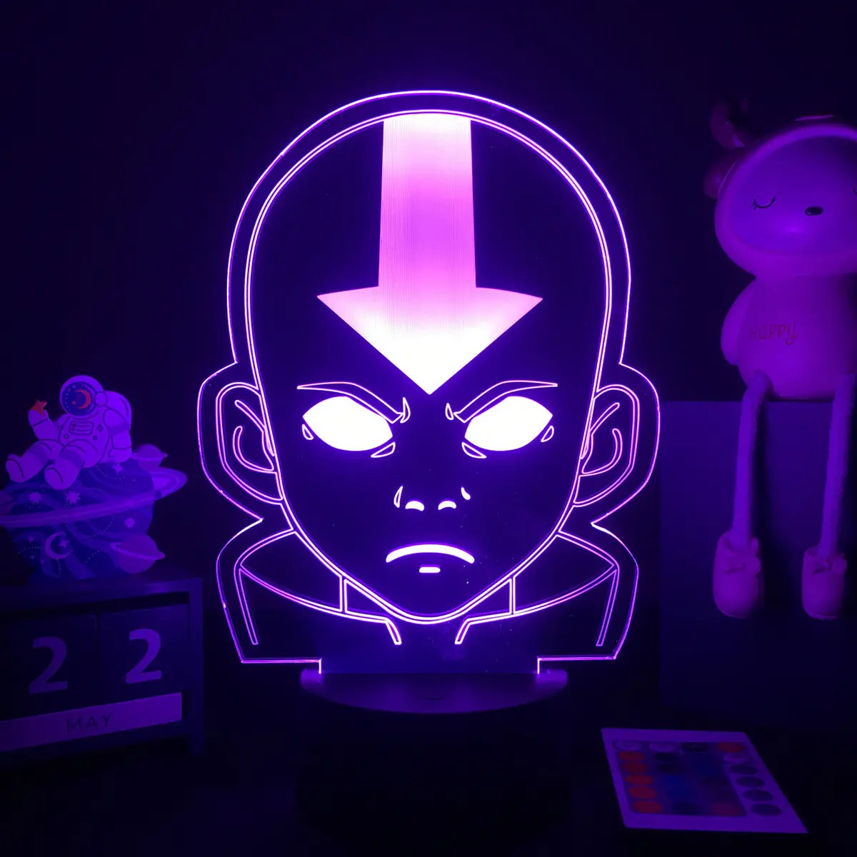 Avatar The Last Airbender Aang LED Night Light – 3D Acrylic