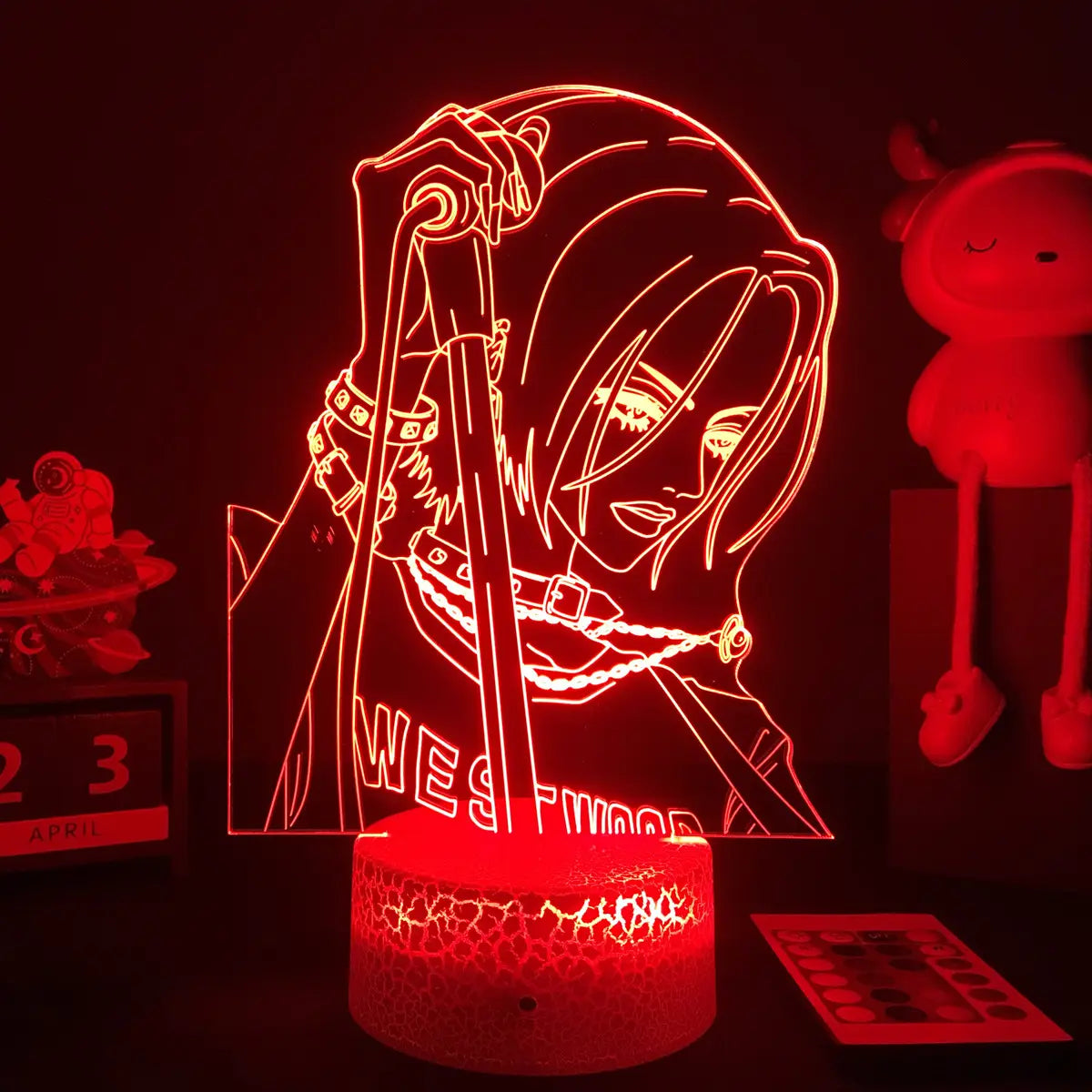 Nana Osaki 3D LED Night Light – Anime Decor