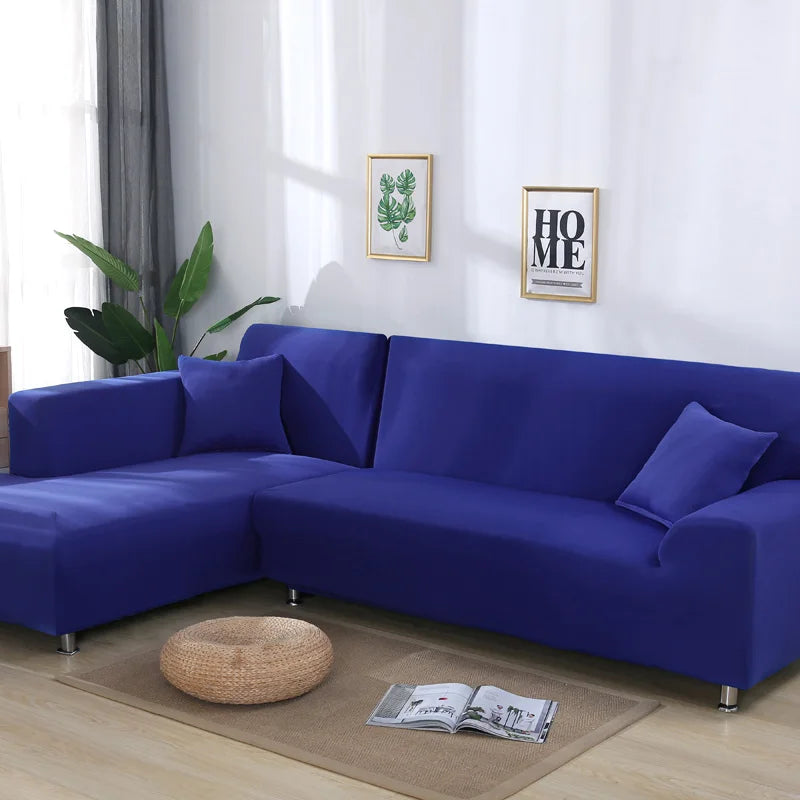 solid corner sofa covers couch slipcovers elastica material sofa skin protector for pets chaselong cover L shape sofa armchair