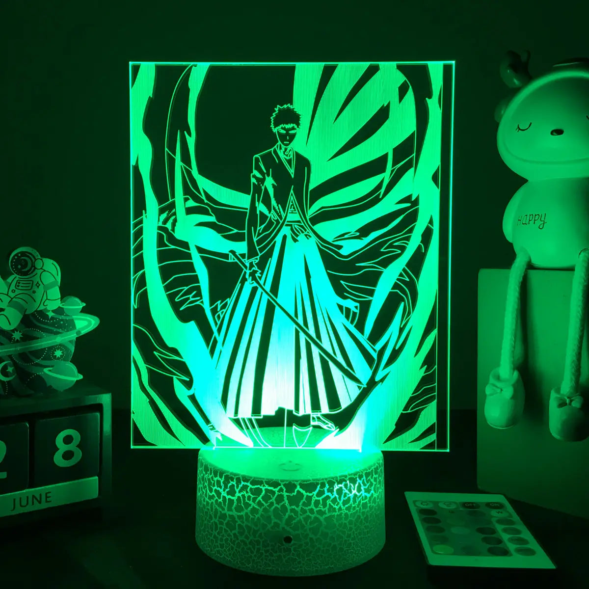 Bleach Ichigo Kurosaki LED Night Light – 3D Acrylic