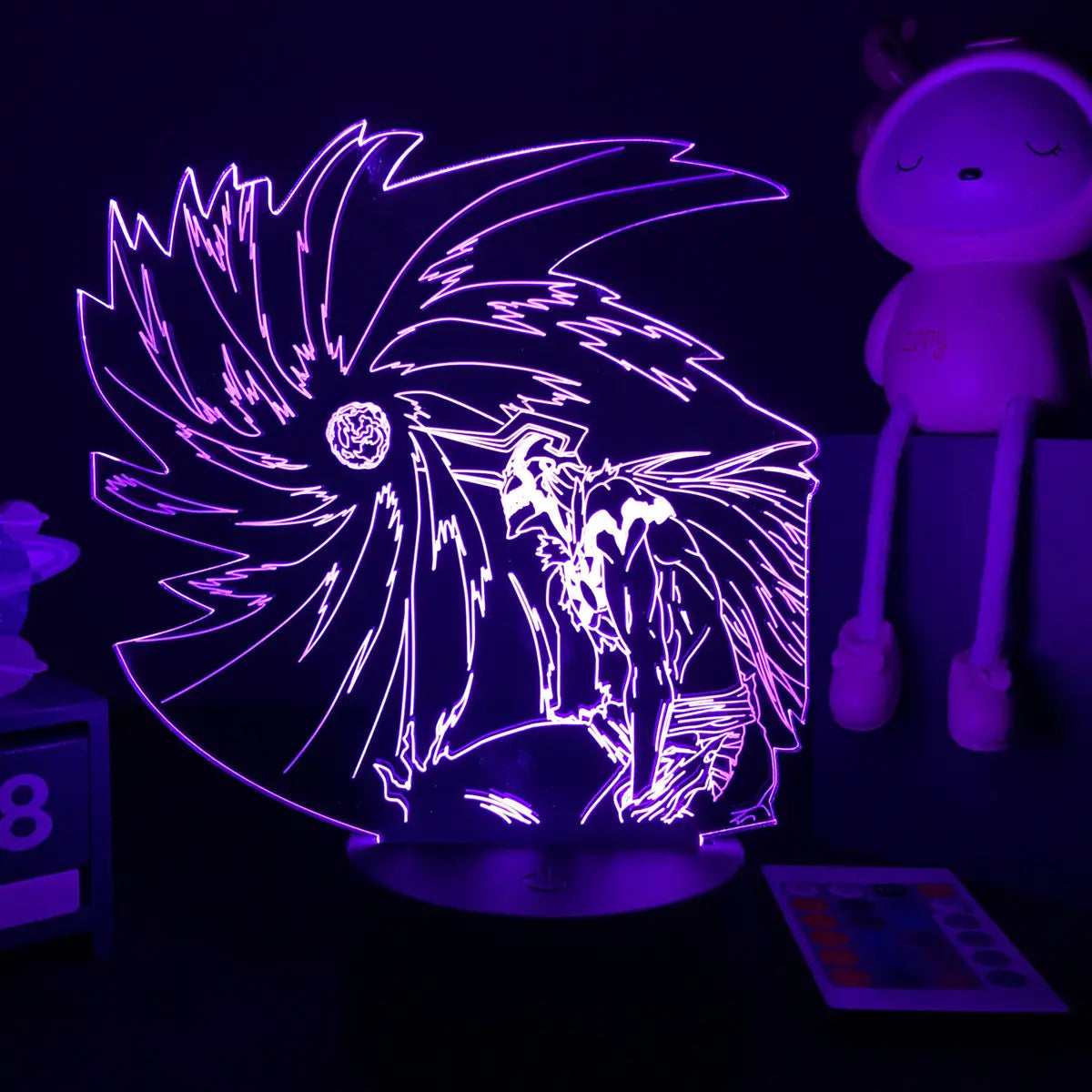 Bleach Ichigo Kurosaki LED Night Light – 3D Acrylic