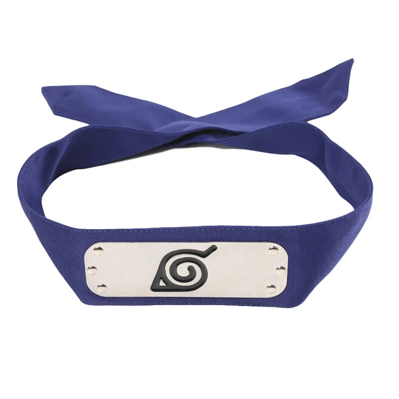 Brdwn NARUTO Itachi Sasuke Kakashi Namikaze Minato Sakura Hinata Official Authorization Cosplay Ninja Headband Hairwear