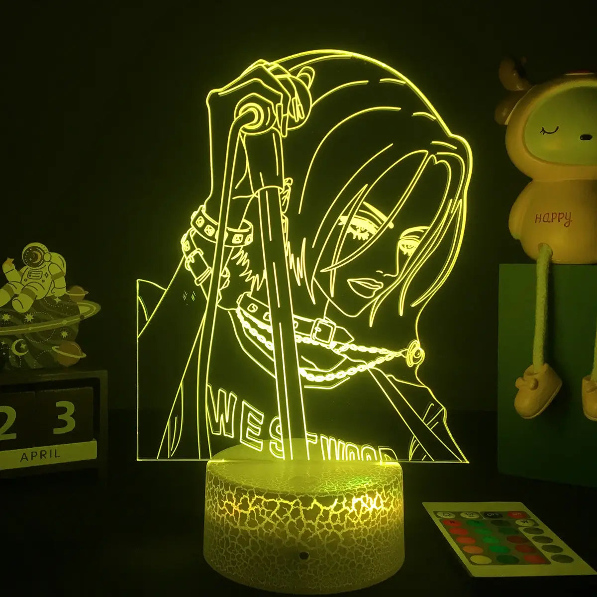 Nana Osaki 3D LED Night Light – Anime Decor