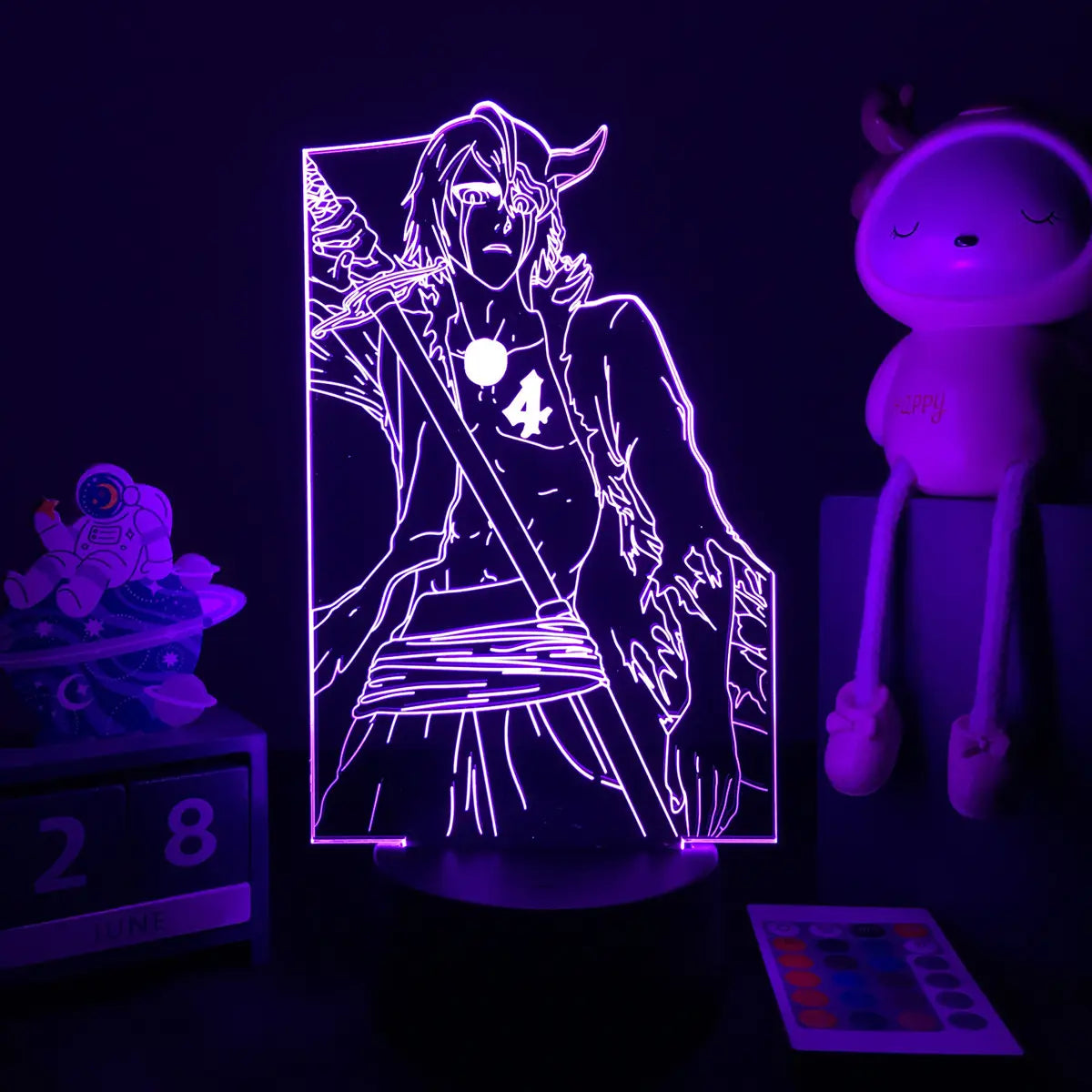 Bleach Ichigo Kurosaki LED Night Light – 3D Acrylic