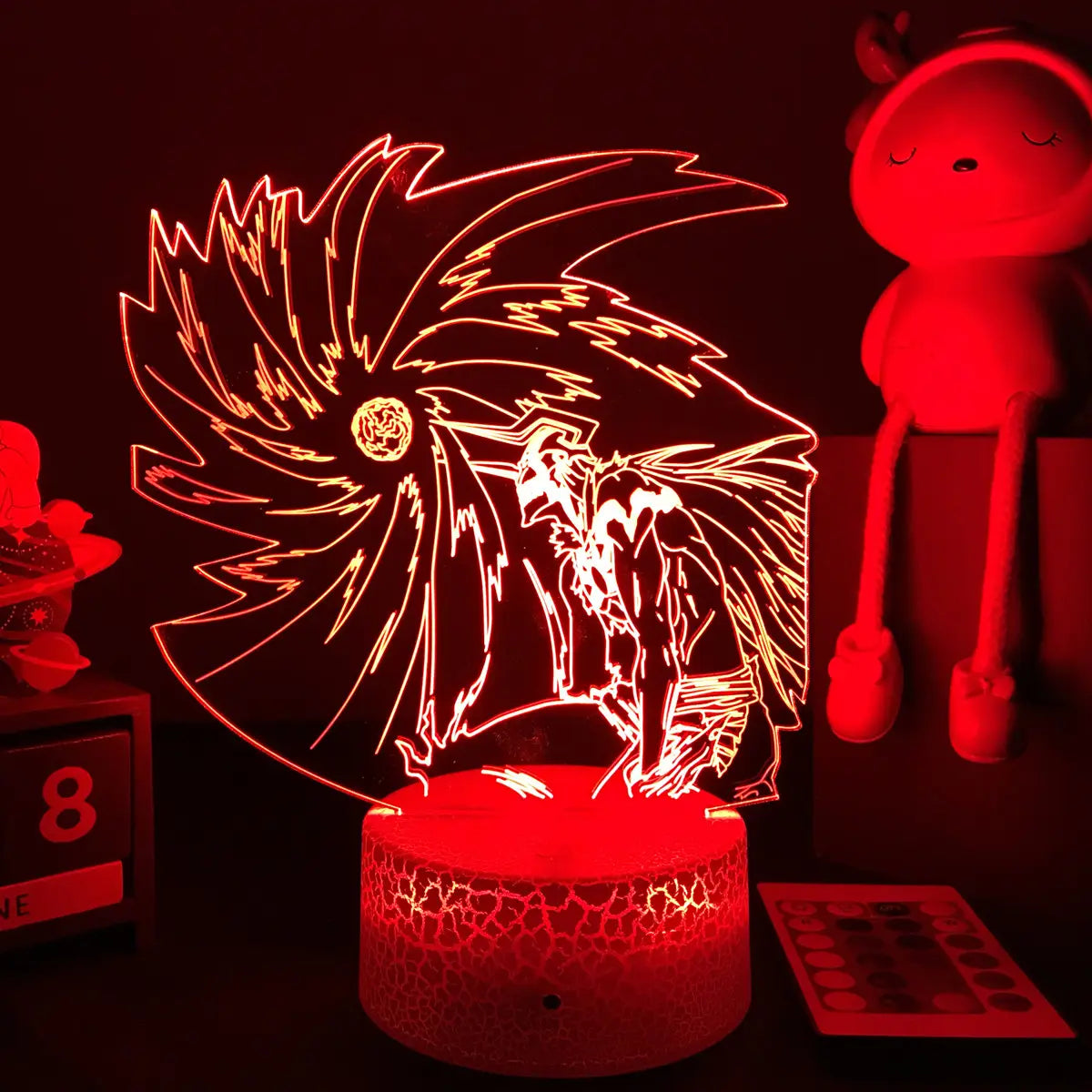 Bleach Ichigo Kurosaki LED Night Light – 3D Acrylic