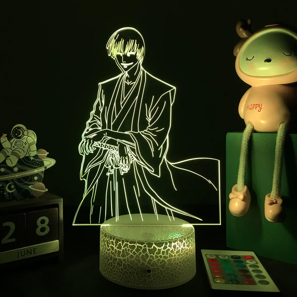 Bleach Ichigo Kurosaki LED Night Light – 3D Acrylic