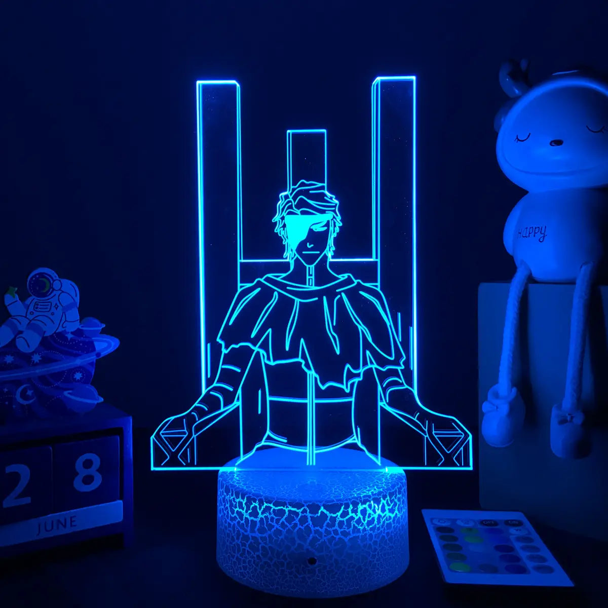 Bleach Ichigo Kurosaki LED Night Light – 3D Acrylic