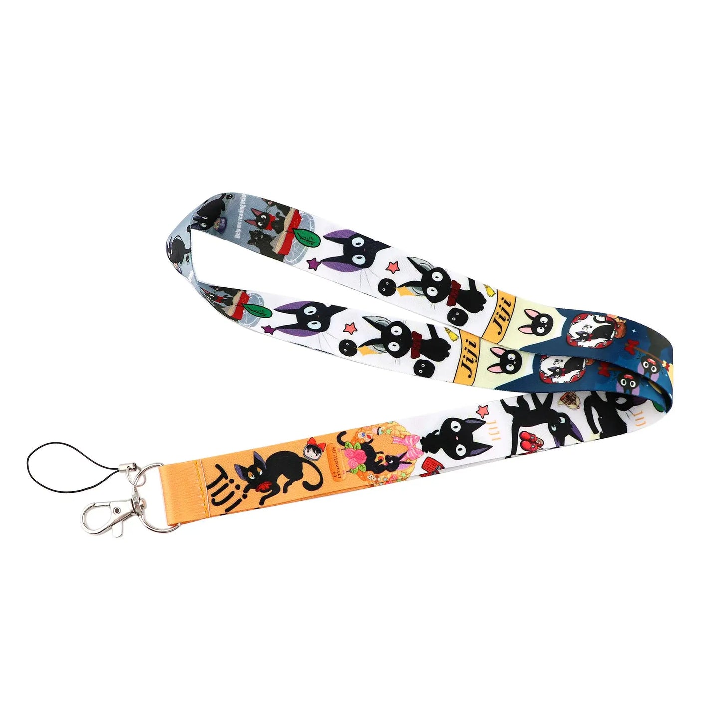 Anime Series Lanyard Neck Strap for Key ID Card Cell Phone Straps Badge Holder DIY Hanging Rope Keyrings Accessories Gifts