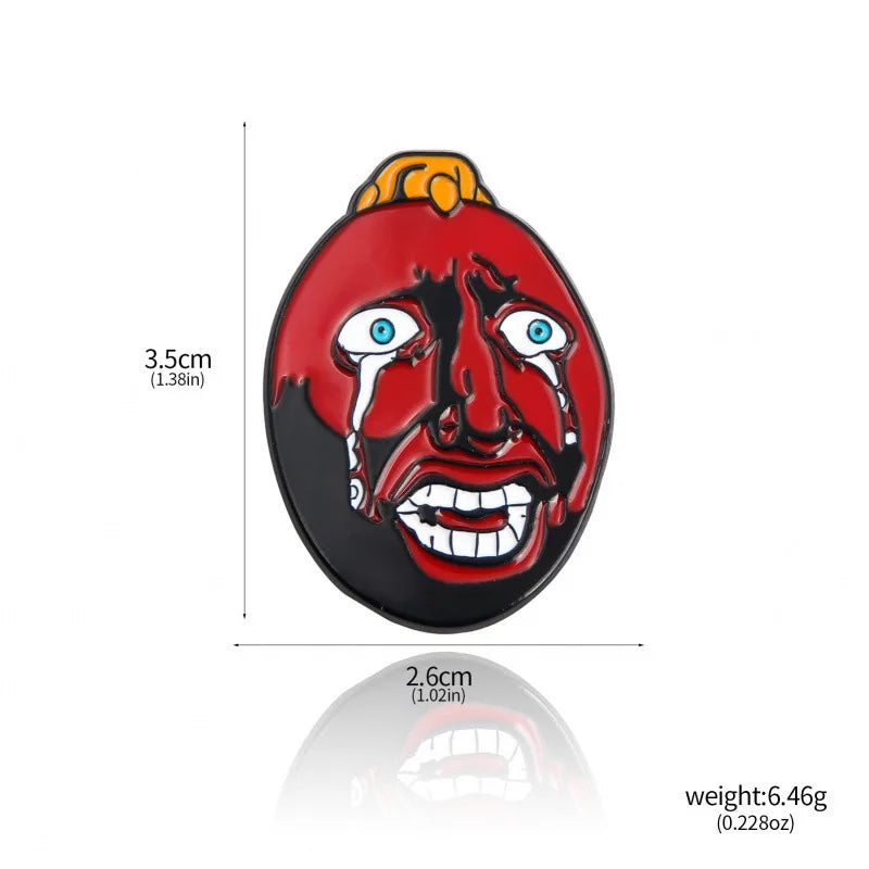 Anime Berserk Behelit Pendant Necklace Griffith Egg of King Zinc Alloy Cartoon Character Regular Chain Fresh Sweet Style