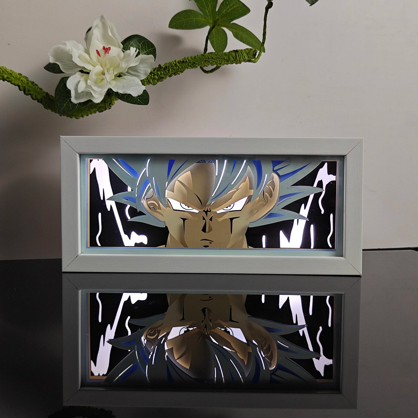 3D Anime Motion Night Light Anime Laser Lamp Box Led Light For Bedroom Desk Decor Manga Birthday Gift Table Lamps Lightbox