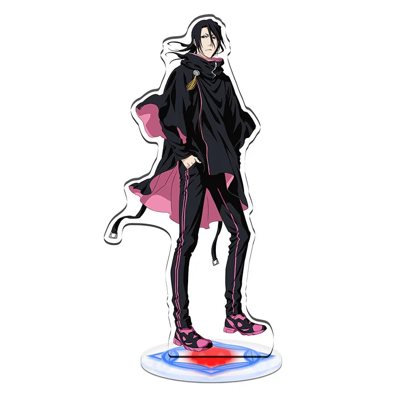 15cm hot Anime BLEACH Acrylic Stand Model Cosplay Characters Ornament Accessories Goods Collection Gifts 18pcs
