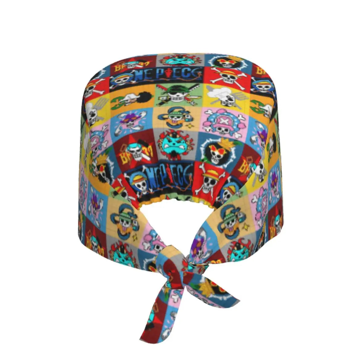 Custom Anime One P-Pieces Scrubs Cap Surgical Hats Men Women Operating Room Cap Nursing Cap Lab Works Hat