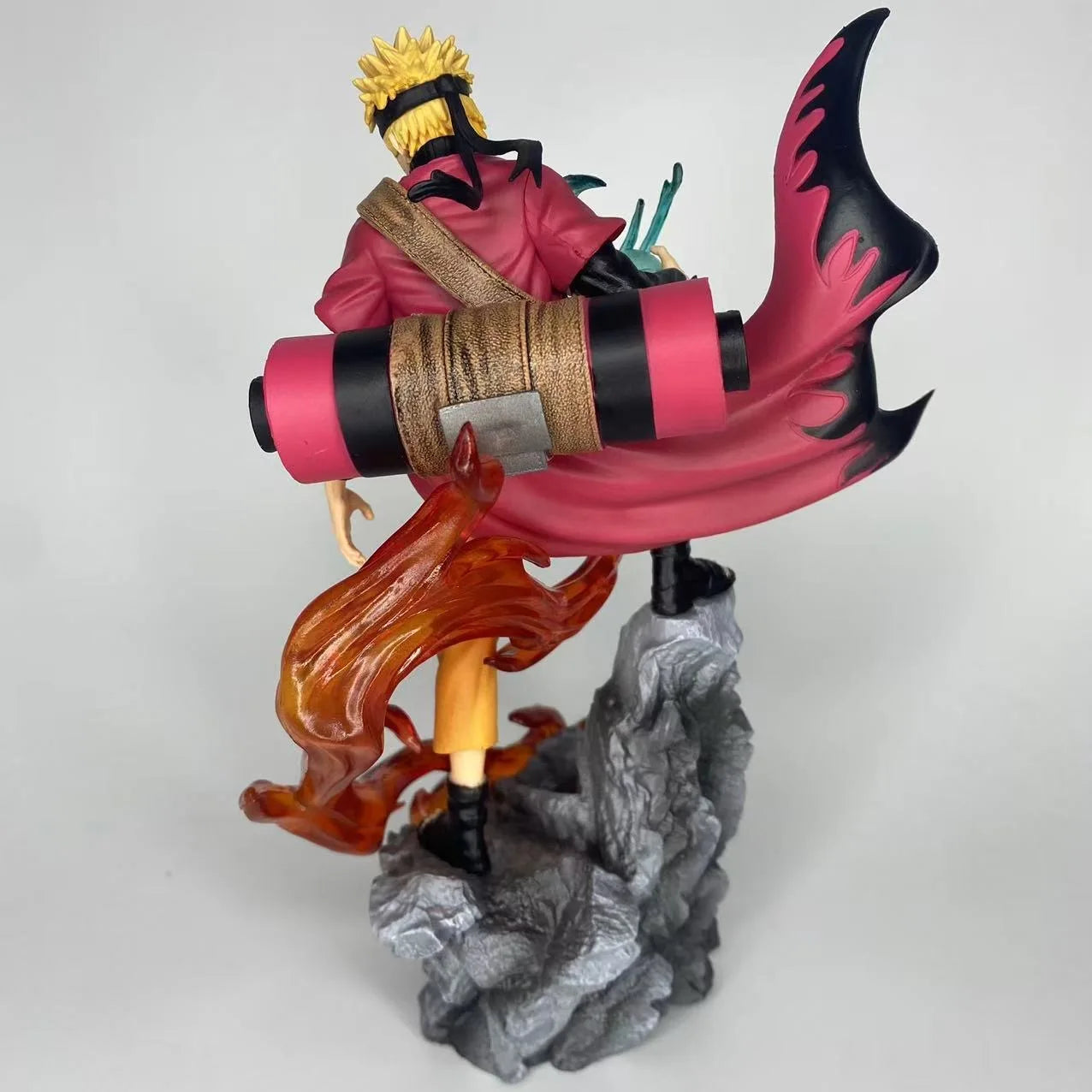 23cm Naruto Anime Action Figure Uzumaki Naruto And Uchiha Sasuke  Collection Figures Statue Anime Peripheral Model Ornaments Toy