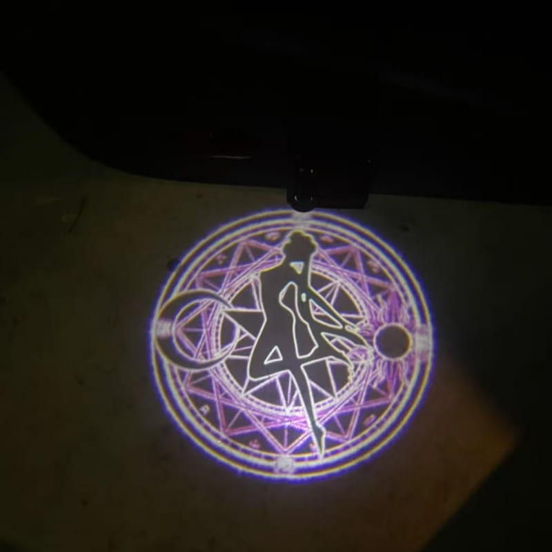Sailor Moon Luna Floor Projector Lamp – LED Decor