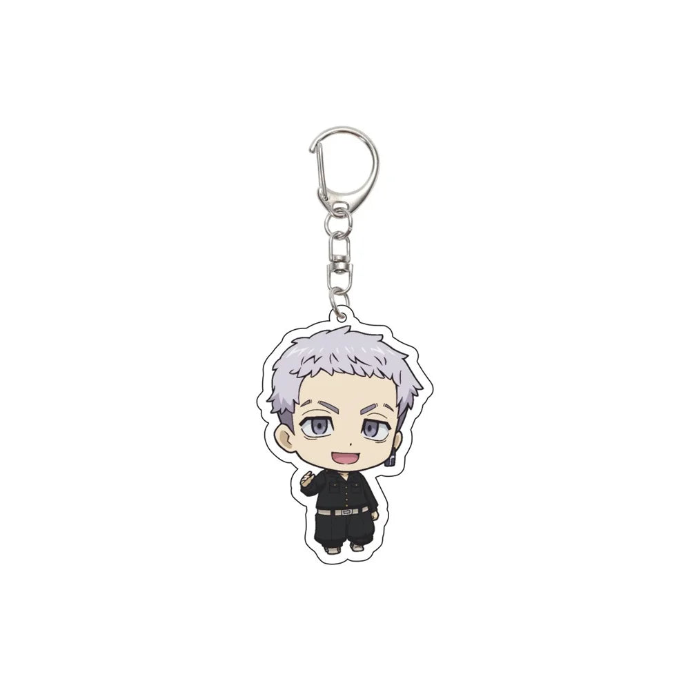 6CM  Anime Tokyo Revengers Acrylic Keychain Model Cosplay Characters Ornament Accessories Goods Collection Christmas Gifts
