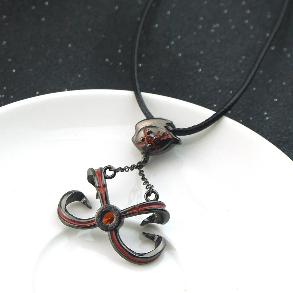 Anime Tokyo Ghoul Necklace Kaneki Ken Cosplay Unisex Alloy Pendant Choker Jewelry Accessories Props