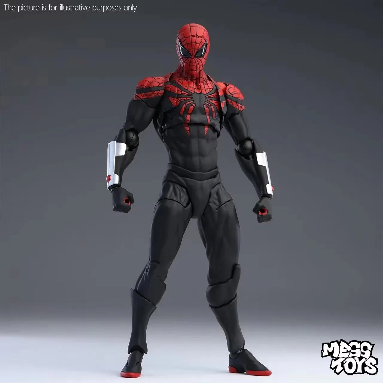 Original Mess Toys Superior Spider Man Doctor Octopus & Peter Parker  Messtoys Anime Action Figure Gift Toy