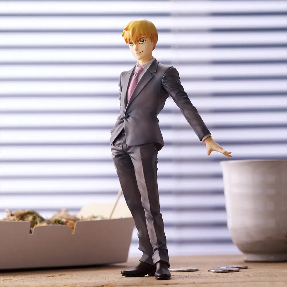 Anime Kageyama Shigeo Figure Reigen Arataka Action Figures PVC Model Desktop Ornaments Reigen Arataka Figurine Child