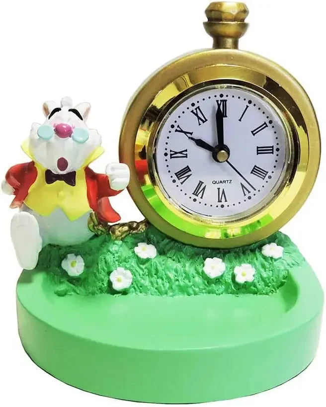 Beauty And The Beast Toys Anime Figure Night Lights Candlesticks Cogsworth Clock Ornaments Collectible Model Gift jewelry box