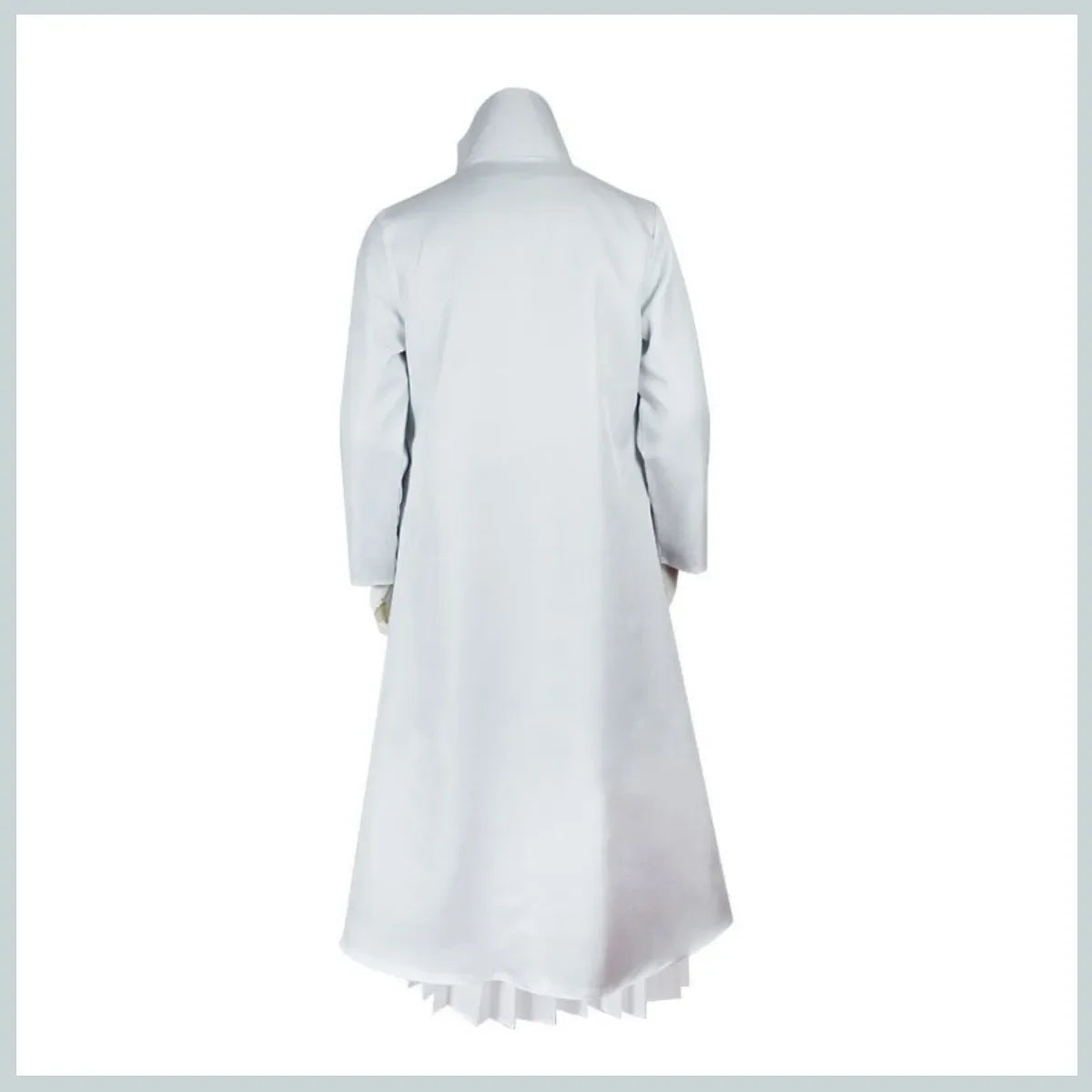 Anime Bleach Shinigami Aizen Sousuke Cosplay Costume Gotei 13 Captain Japanese White Kendo Uniform Wig Man Carnival Party Set