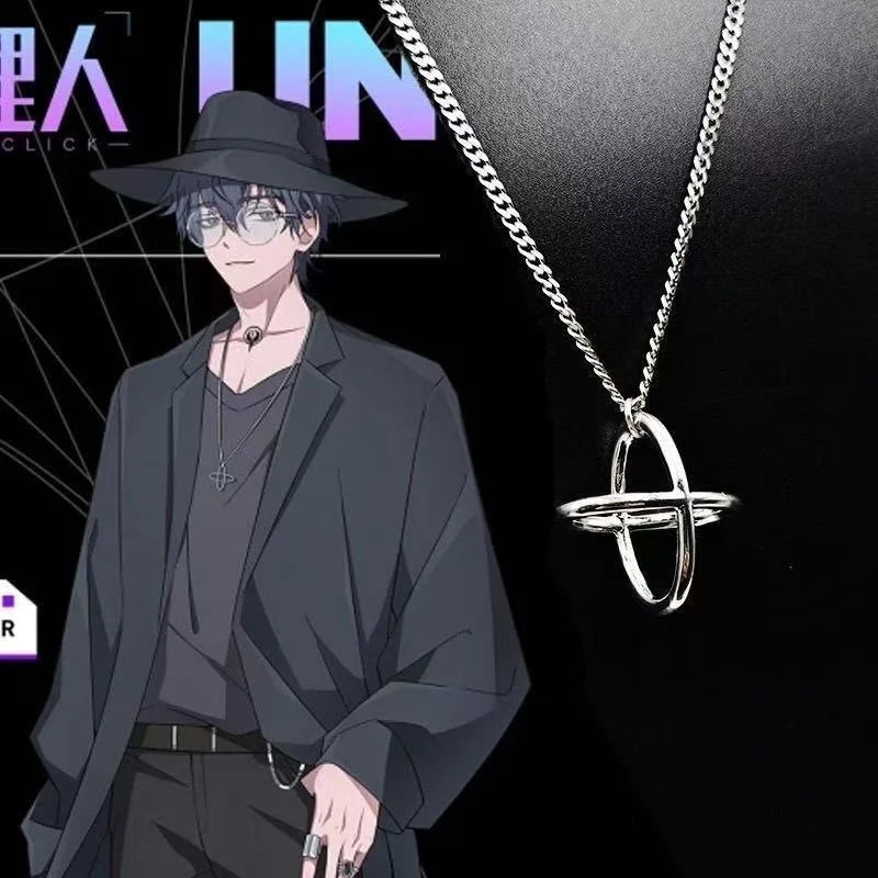 LINK CLICK Necklace Pendant Anime Peripherals Trendy Toys Cosplay Fashion Cartoon Accessories High-value Niche Gifts