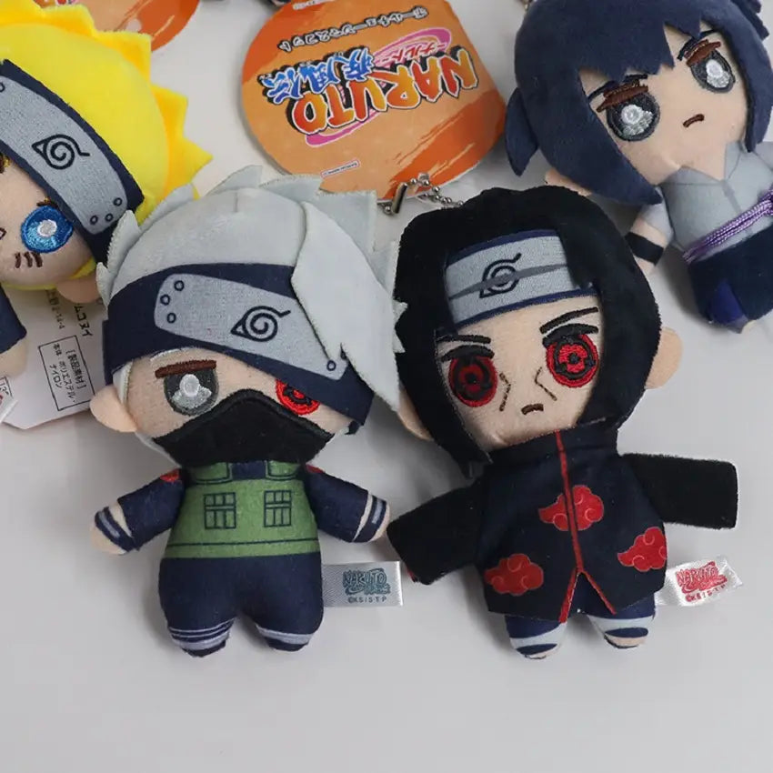 Naruto Kakashi Plush Keychain – 10cm Backpack Pendant