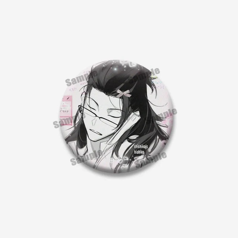 Creativity Cartoon Figure Suguru Geto Badges Funny Anime Icon Brooch Enamel Pin Backpack Clothing Jewelry Accessories Toys Gifts