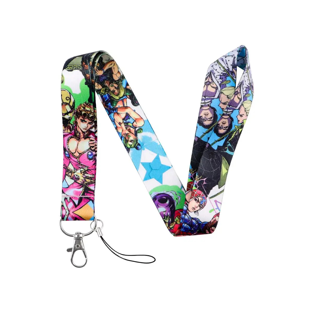 Anime Series Lanyard Neck Strap for Key ID Card Cell Phone Straps Badge Holder DIY Hanging Rope Keyrings Accessories Gifts