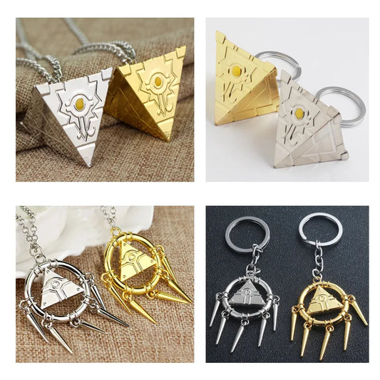 Hot Anime Yu-Gi-Oh Ygo Millenium Puzzle Yugioh Yugi Millennium Pendant Necklace Jewelry Accessories For Women Kid Gifts