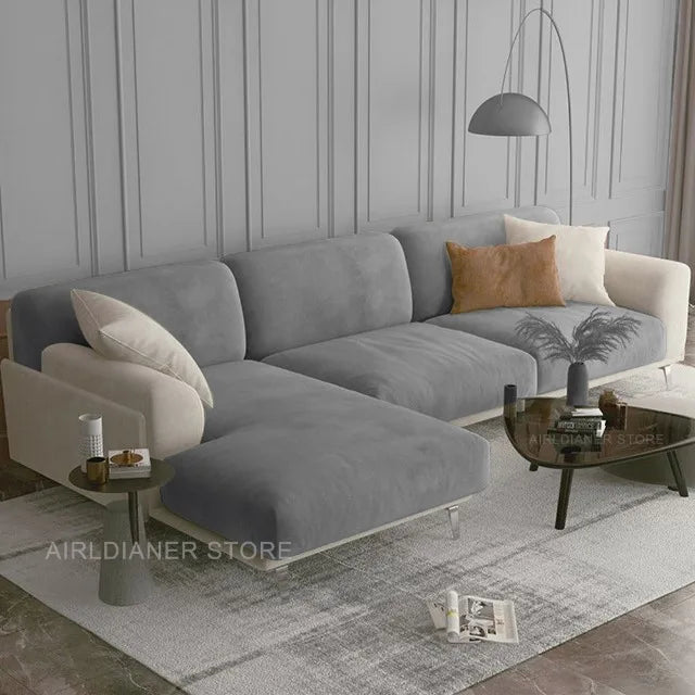 Luxury Soft Velvet Sofa Seat Cover Solid Elastic Sofa Cushion Covers Separate Furniture Protector Sofa Cover Living Room Pets